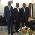 With new Minister of Higher Education and Research of Togo and TogoRER Coordinator