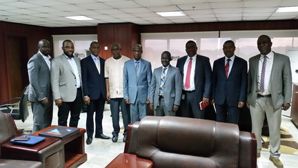 NMM side meeting with Executive Secretary of TETFund accompanied by NgREN and Galaxy Backbone